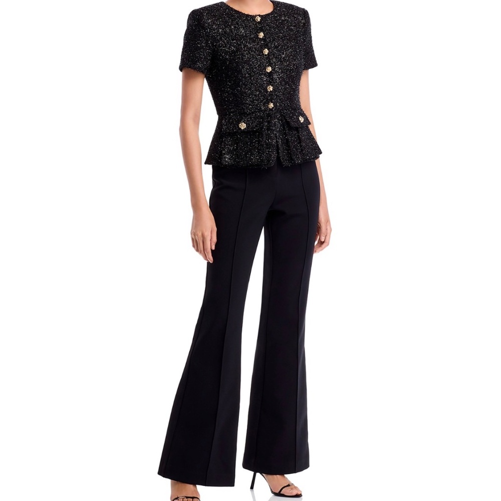 Womens Self-Portrait Jumpsuit with Vintage Chanel Buttons